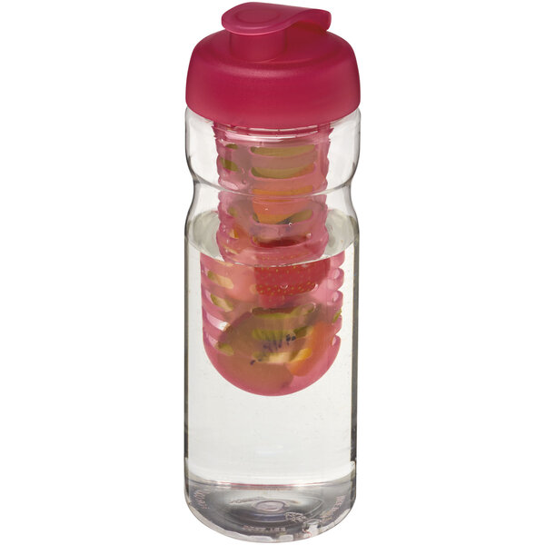 Base 650 ml Sportflasche mit Klappdeckel und Infusor - Tria
