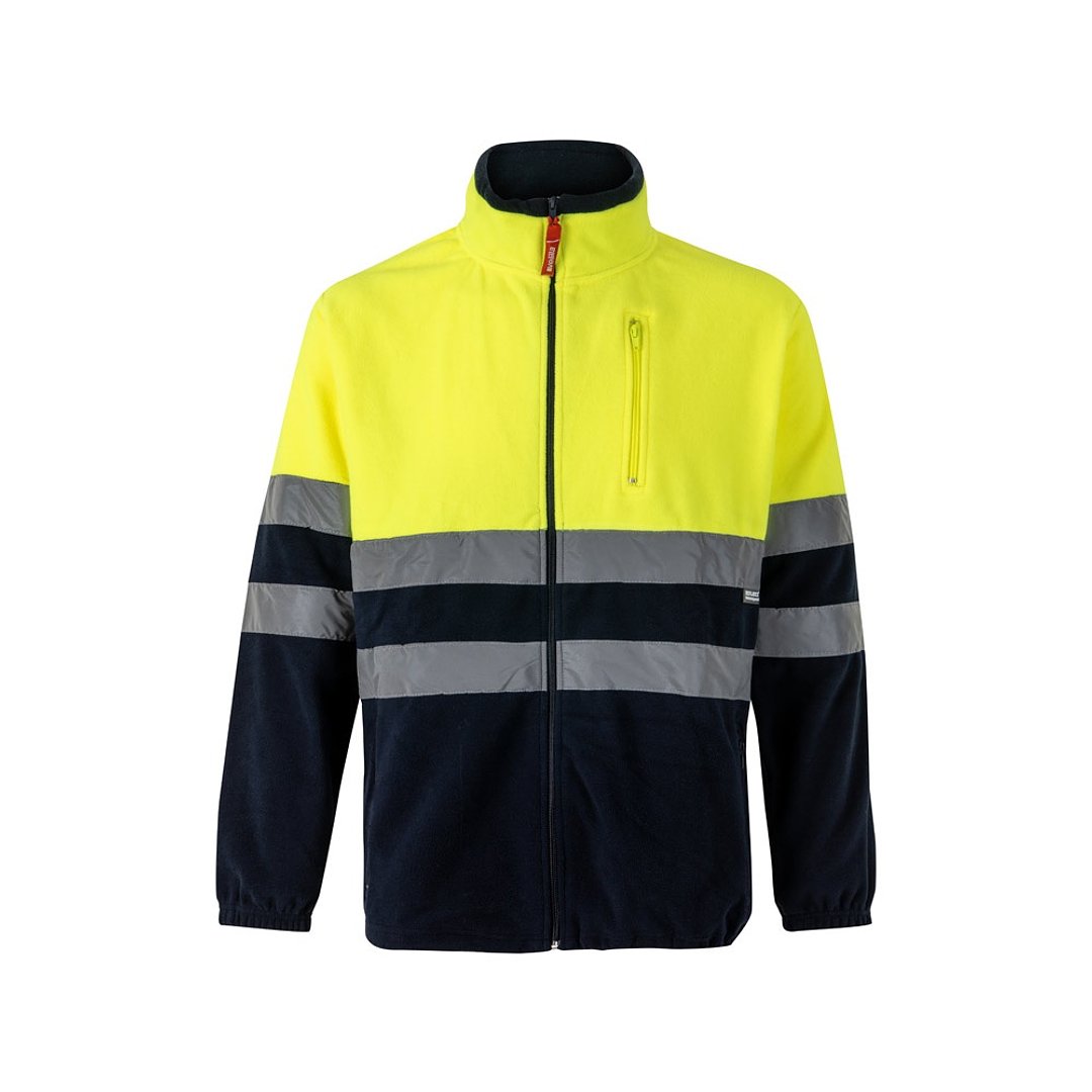 Zweifarbige Fleecejacke (280g/m²), aus Polyester (100%) Giulin