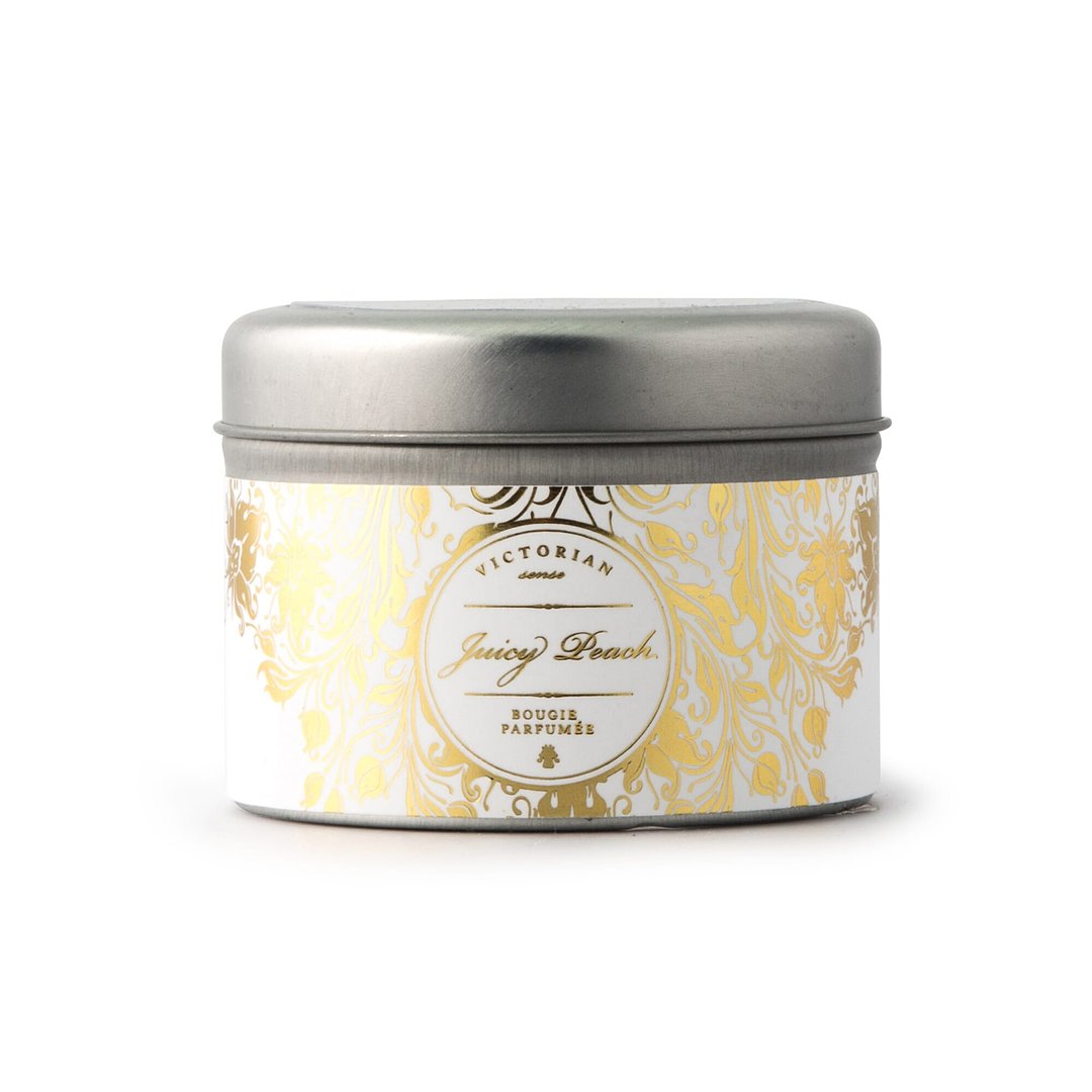 Sense Tinbox Saftiger Pfirsich Duftkerze Wari