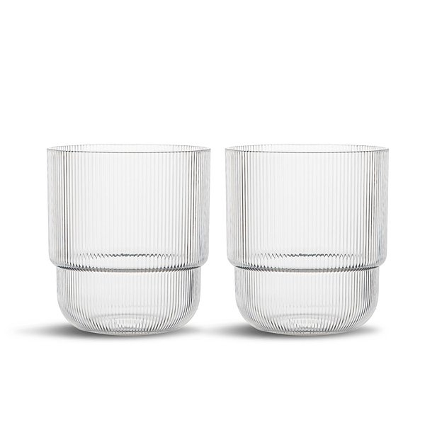 Billi Wasserglas 400 ml 2er Set Vervetia
