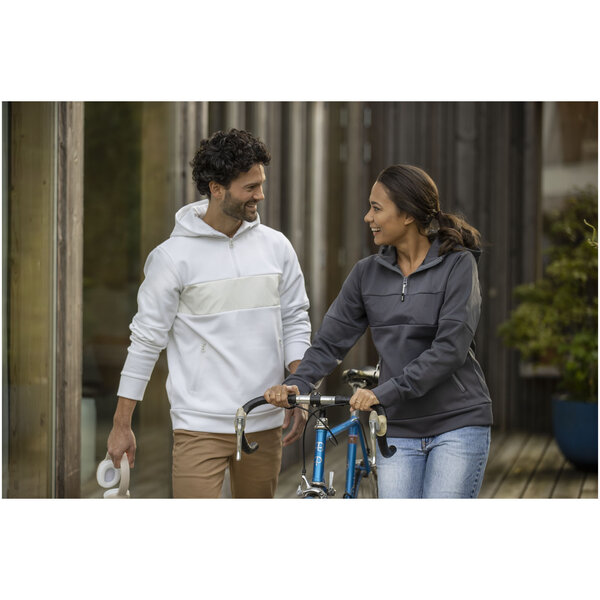 Kapuzenpullover mit halbem Reissverschluss für Damen - Giuana