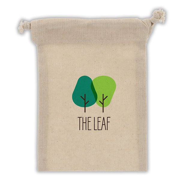 Zuziehbeutel OEKO-TEX® Baumwolle 140g/m² 10x14cm Ferenan