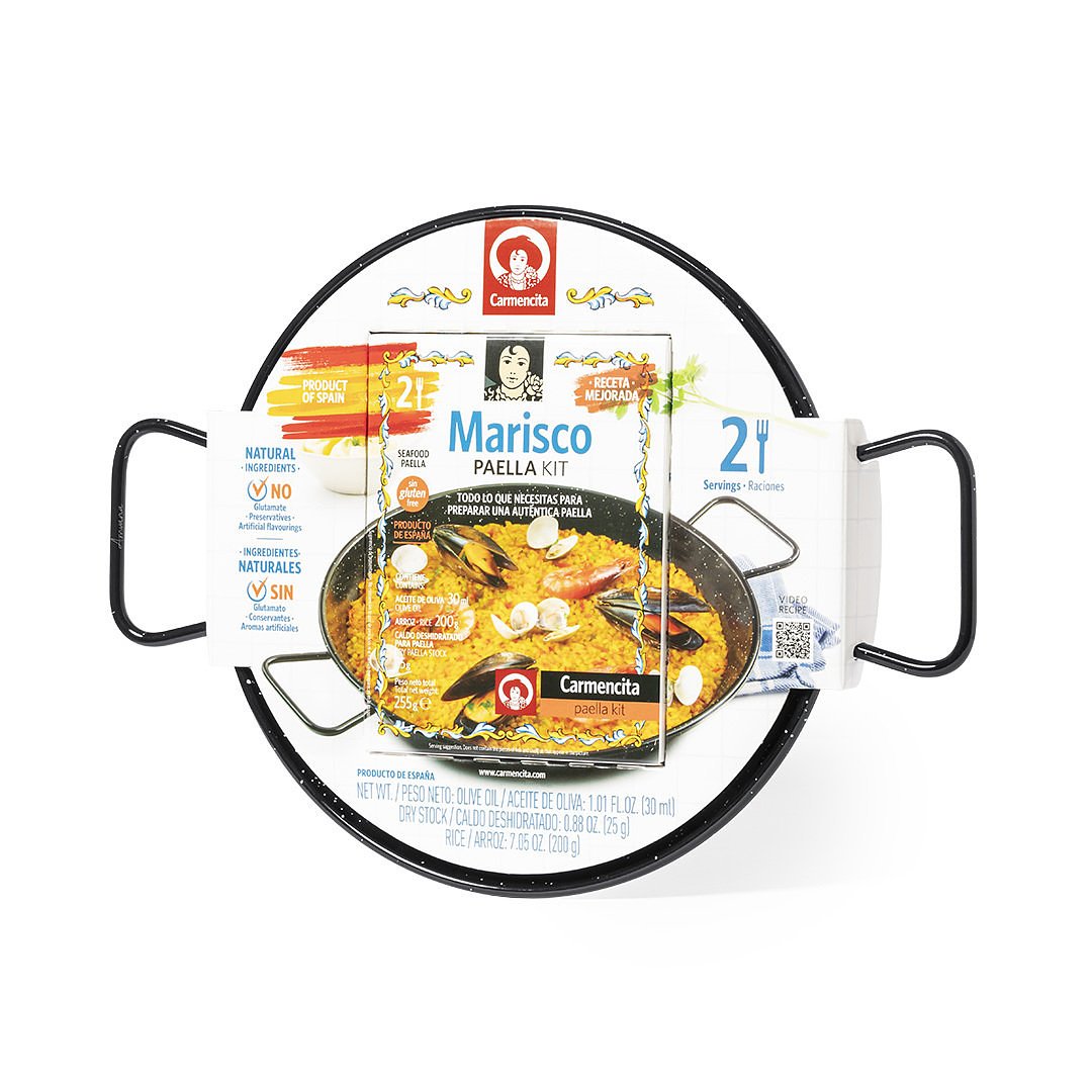 Meeresfrüchte-Paella Set Idden