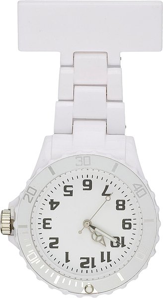 Krankenpflegeuhr Noleen | Kunststoff | Stecknadel