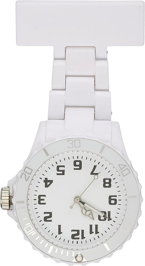 Krankenpflegeuhr Noleen | Kunststoff | Stecknadel