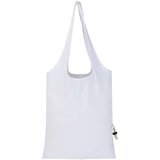 Blend 140 g/m², GRS-zertifizierte, faltbare Baumwoll Tragetasche, 7 l - Grin