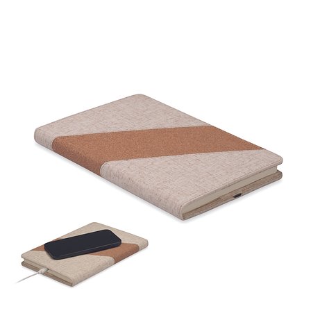 A5-Notizbuch mit 15W-Ladegerät Minatri