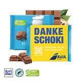 Ritter SPORT mit Werbebanderole