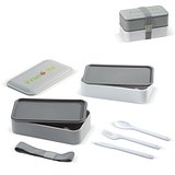 Bento box mit Besteck 1.25L Lüthli