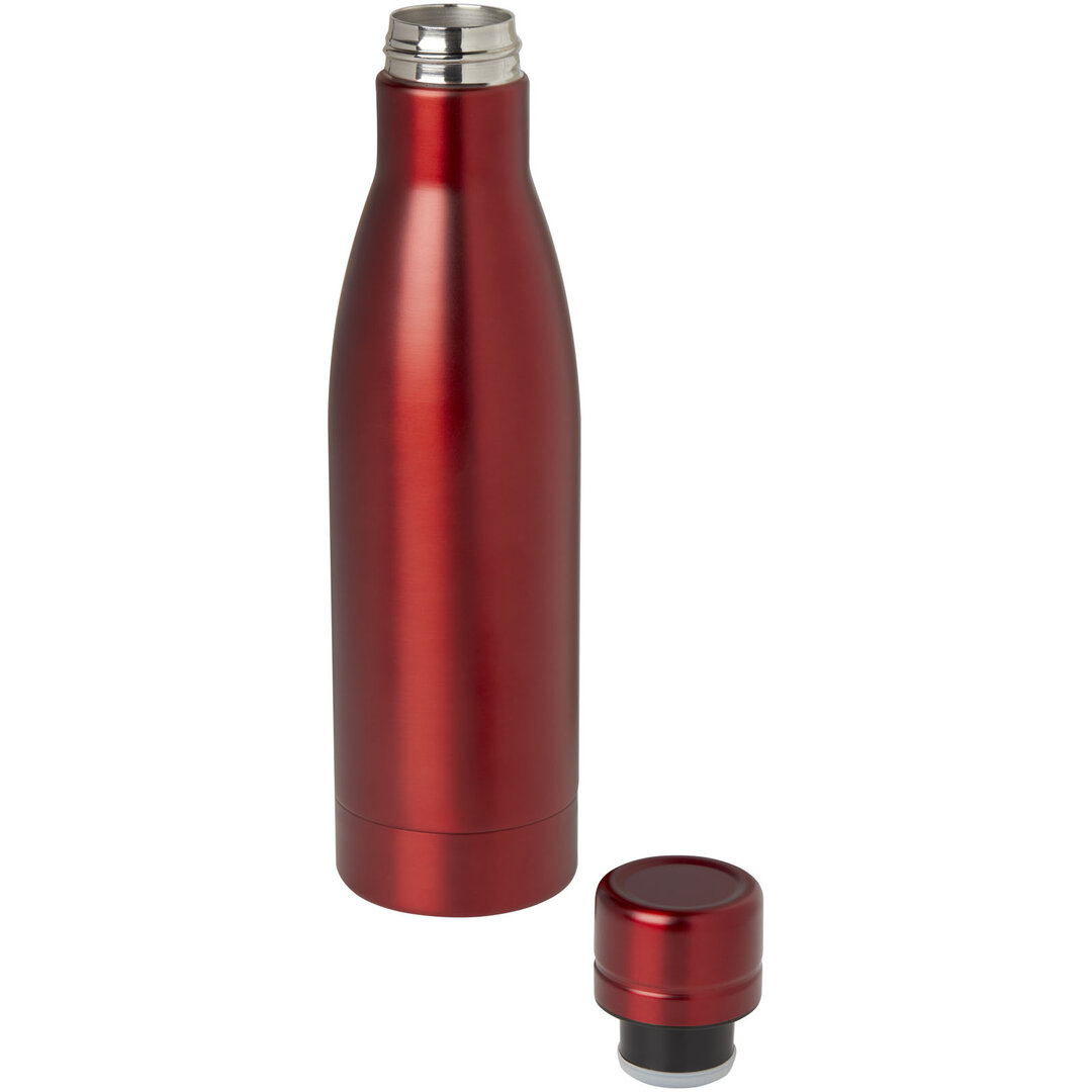 RCS-zertifizierte Kupfer-Vakuum Isolierflasche aus recyceltem Edelstahl, 500 ml - Truia