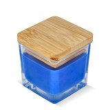 Chakra Kerze auf pflanzlicher Basis im Glasgefäß Utzi