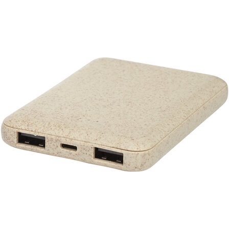 5000 mAh Powerbank aus Weizenstroh - Giat