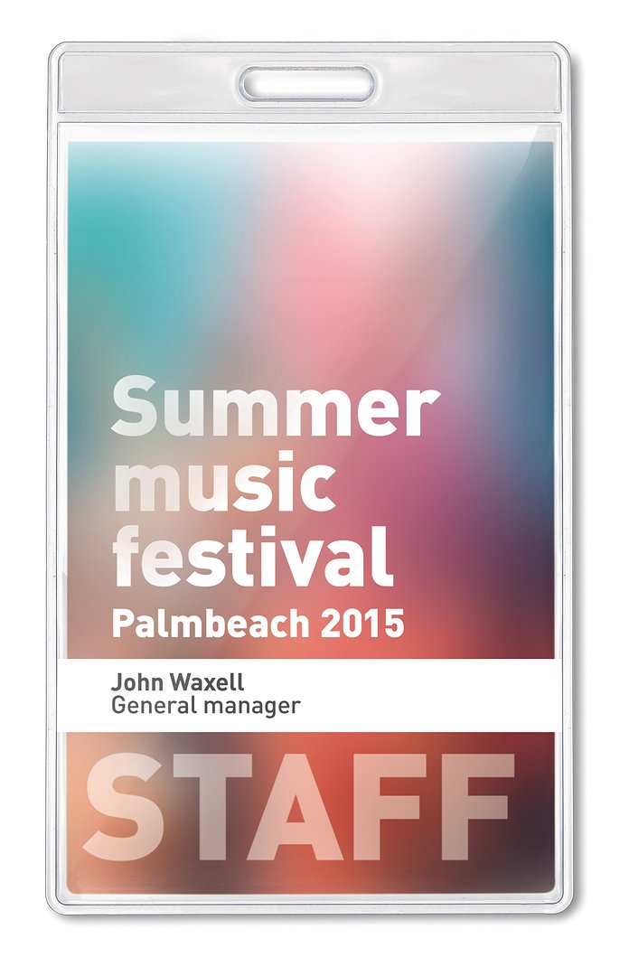 Transparente Kartenhülle Badrillia