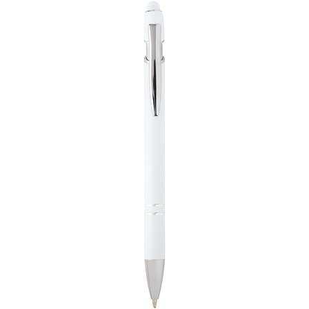 Kugelschreiber mit silbernem Finish (blaue Mine) - Jovina