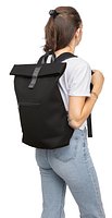 Recycelter PU-Rucksack Hascht