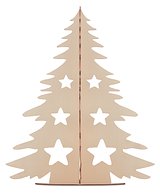 DIY Weihnachtsbaum aus Holz Beth