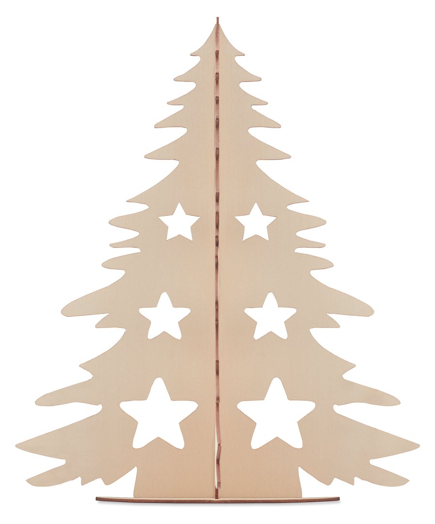 DIY Weihnachtsbaum aus Holz Beth