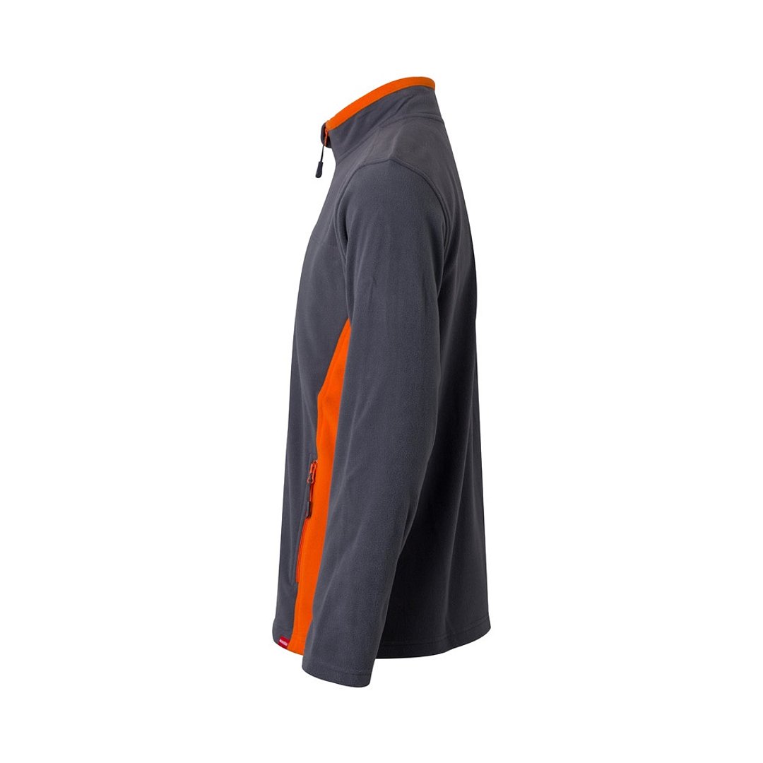 Zweifarbige Fleecejacke (220g/m²) aus Polyester (100%) Buoreni