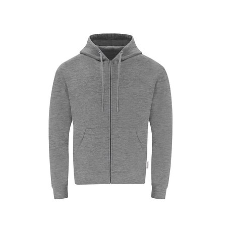 Erwachsene Sweatshirt mit Kapuze + Reißverschluss Idder