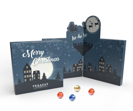 Mitarbeiter Adventskalender als Buchform