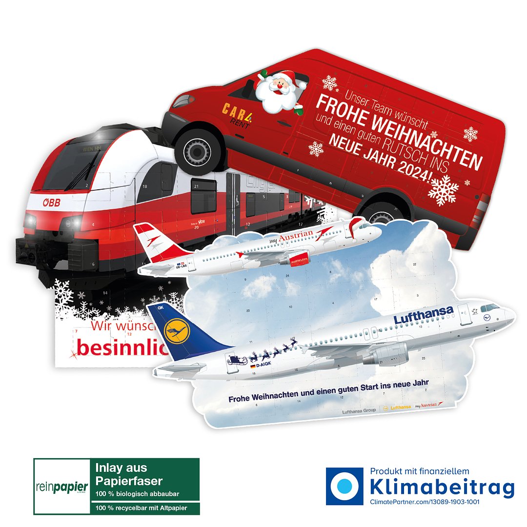 Adventskalender „Individuelle Kalenderform“ Organic