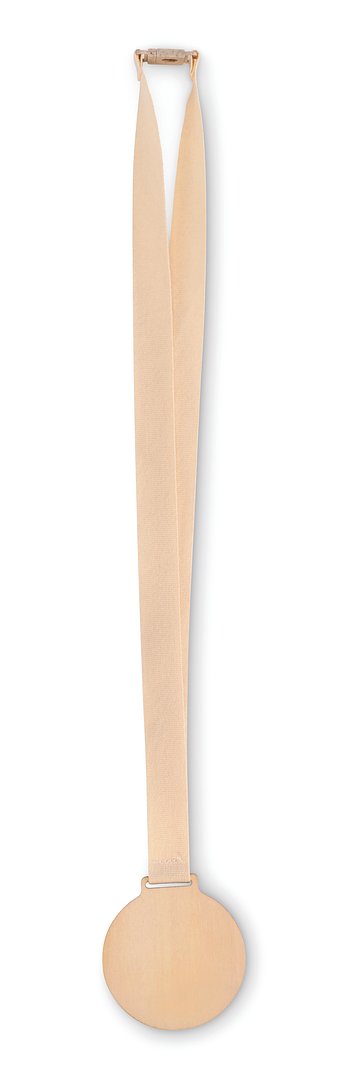 Medaille aus Holz Benep