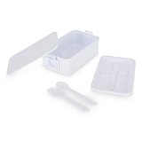 Doppelte Lunchbox mit Besteck Ylanin