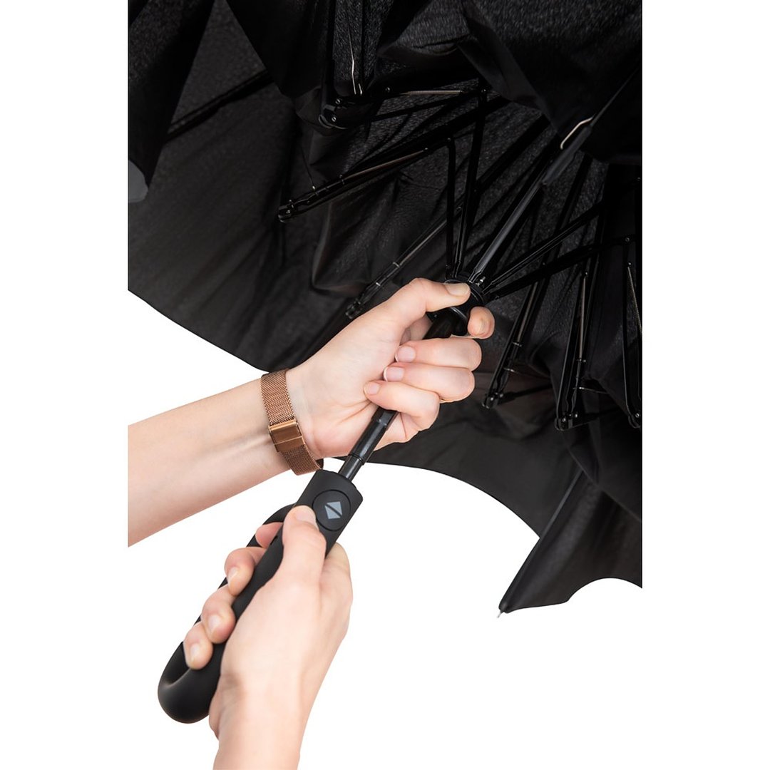 Grosser Regenschirm (27 Zoll) aus 190T Pongee Adinana