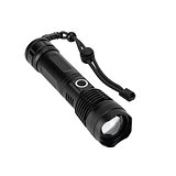 Wiederaufladbare Taschenlampe aus Aluminium (85% recyceltem) mit 10 W Leistung Liusep