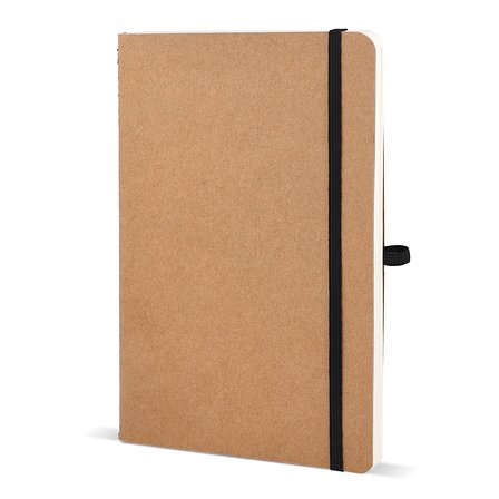 Notizbuch mit flexiblem Einband Kraftpapier A5 Rudolfep