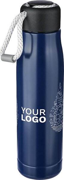 Doppelwandige Trinkflasche aus recyceltem Edelstahl (500 ml) Ninep
