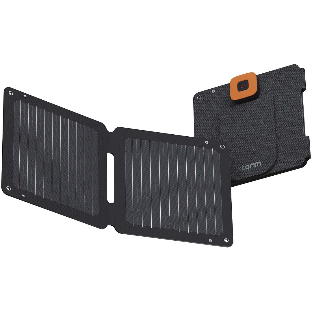 XR2S14 SolarBooster 14W faltbares Solarpanel - Ruedivrs