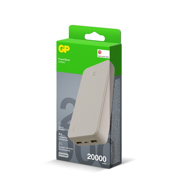 B+ Serie Powerbank 20000 mAh Noleych