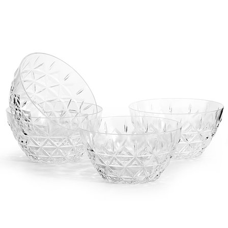 Acryl Picknickschale 4er Set Dina