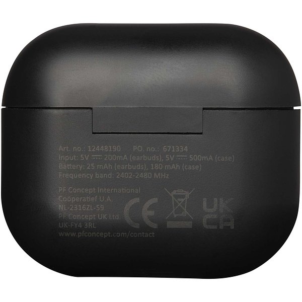 True Wireless Bluetooth® Headset aus recyceltem Kunststoff - Ongianna