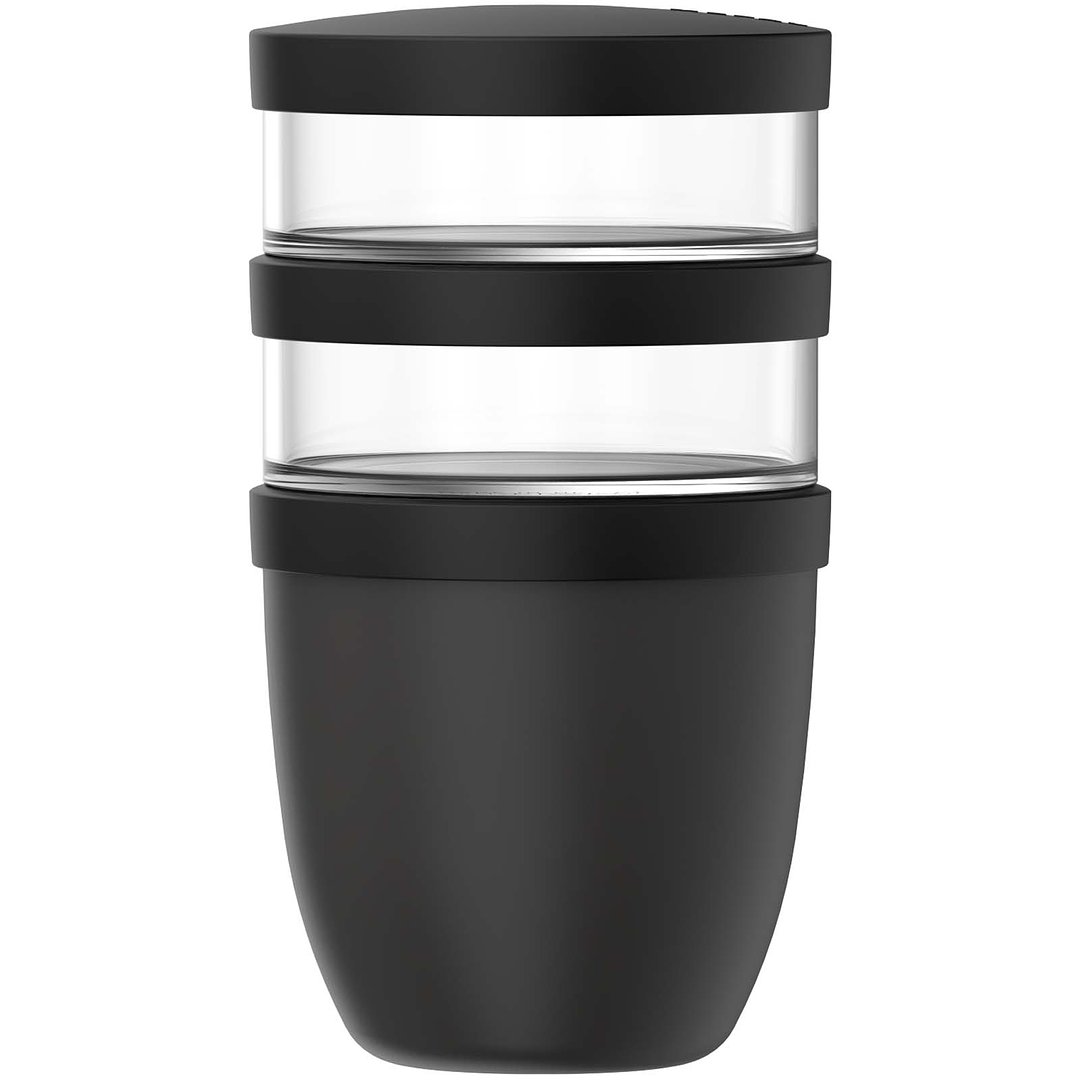 Ellipse Dreiteiliger, 500 ml + 2 x 200 ml isolierter Lunchpot - Oleenica