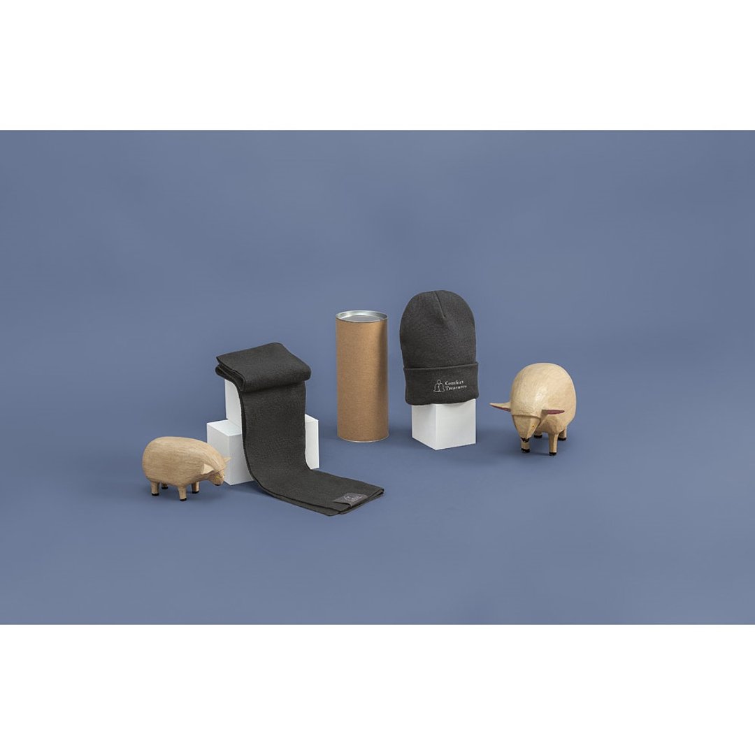 Ein Set, das dafür sorgt, dass Sie es auch an den kältesten Wintertagen warm und gemütlich haben Tricht