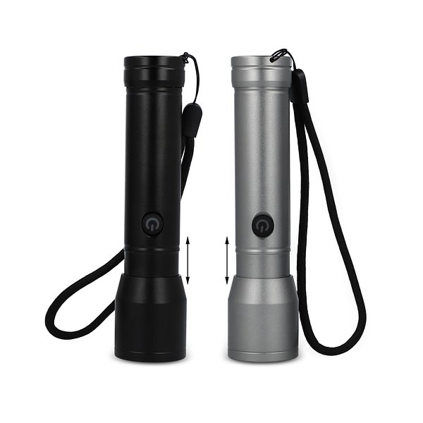 Wiederaufladbare Taschenlampe aus recyceltem Aluminium IPX4 Palbris