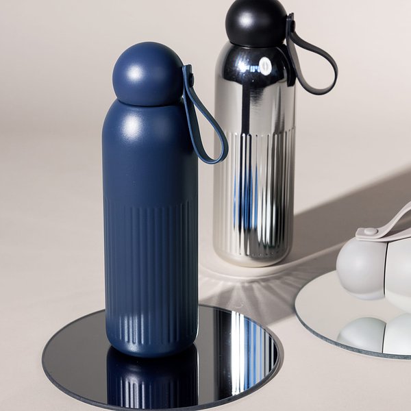 Tekla Stahlisolierflasche (recycelt) 500 ml Mendy