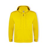 Erwachsene Sweatshirt mit Kapuze + Reißverschluss "keya"