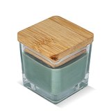 Chakra Kerze auf pflanzlicher Basis im Glasgefäß Utzi