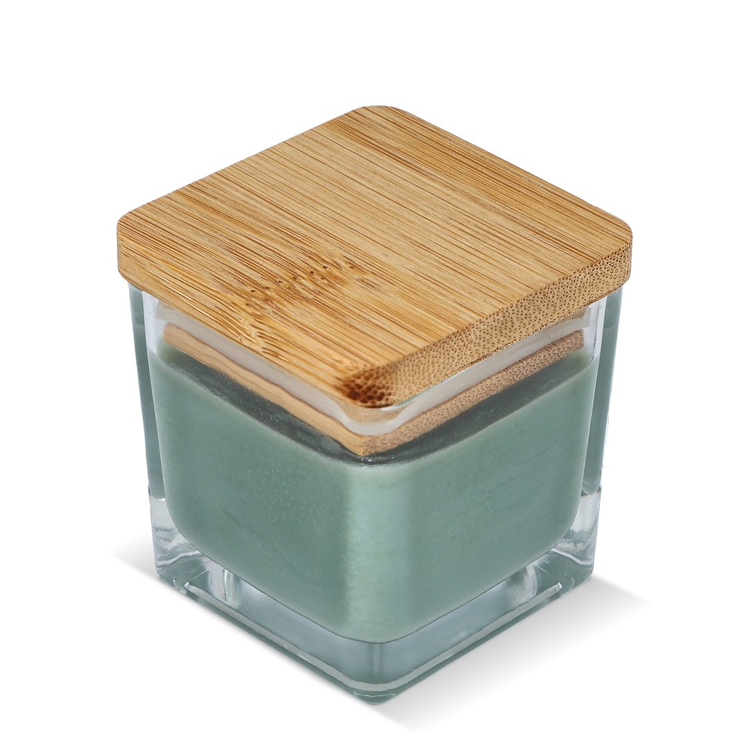 Chakra Kerze auf pflanzlicher Basis im Glasgefäß Utzi