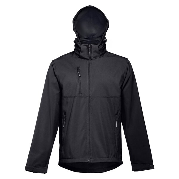 Herren SoftShell, mit abnehmbarer Kapuze Minatin