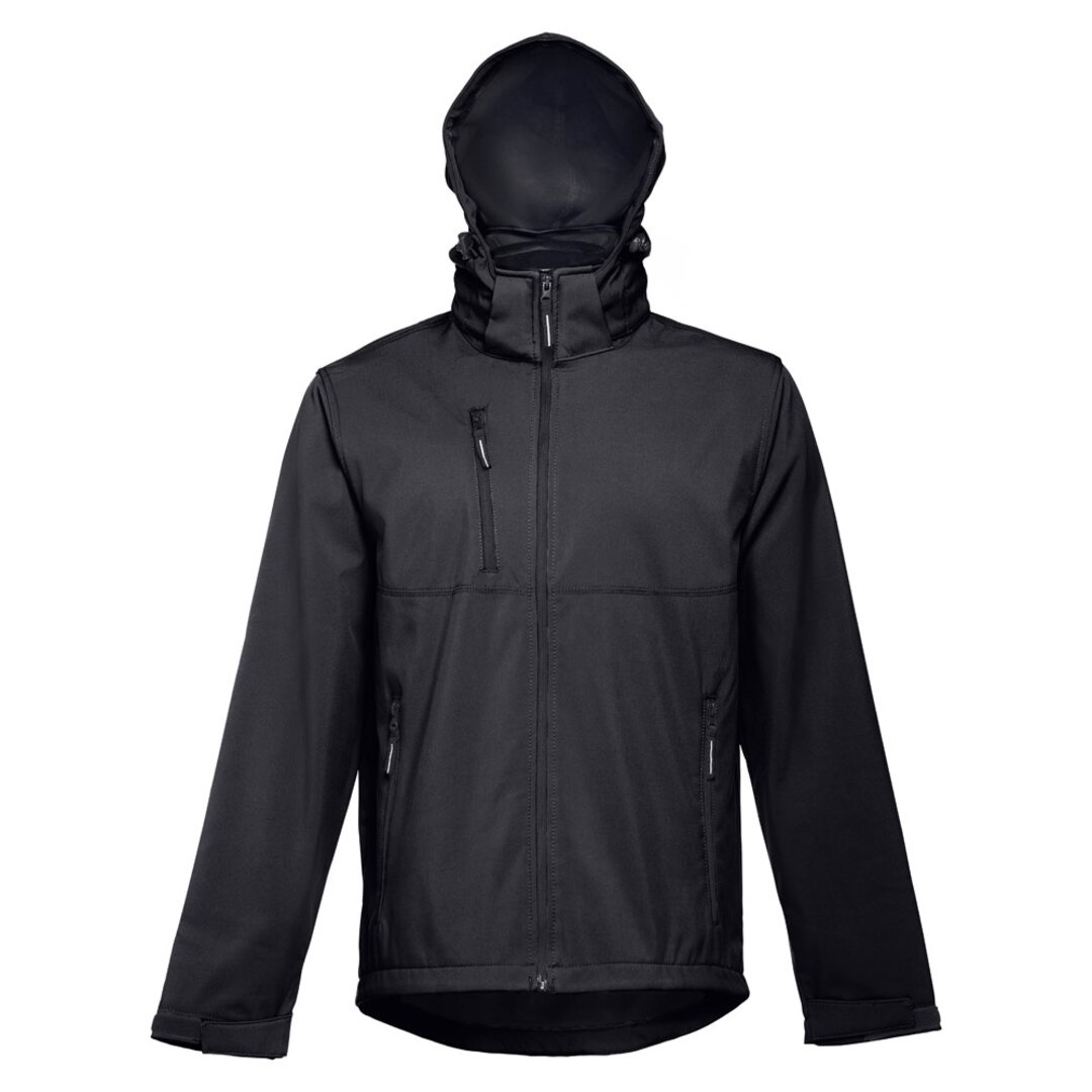 Herren SoftShell, mit abnehmbarer Kapuze Minatin