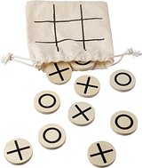 Tic Tac Toe Durens | Holz | Baumwollbeutel