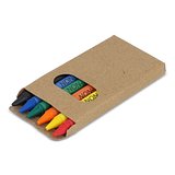 6 Stück Buntstifte in Bastelbox Eliers